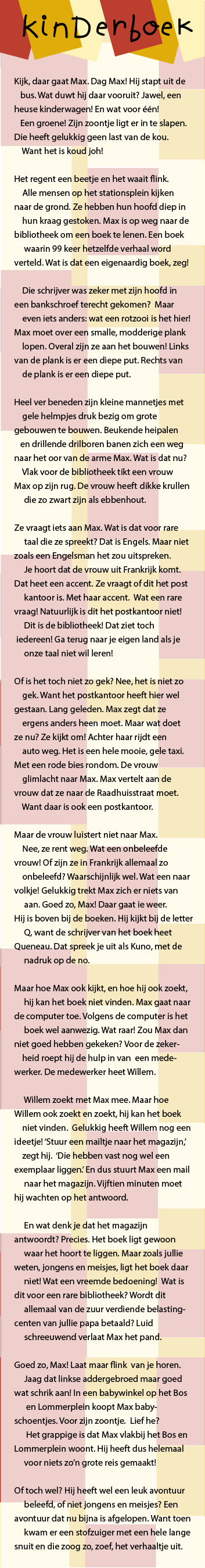 (66) Kinderboek